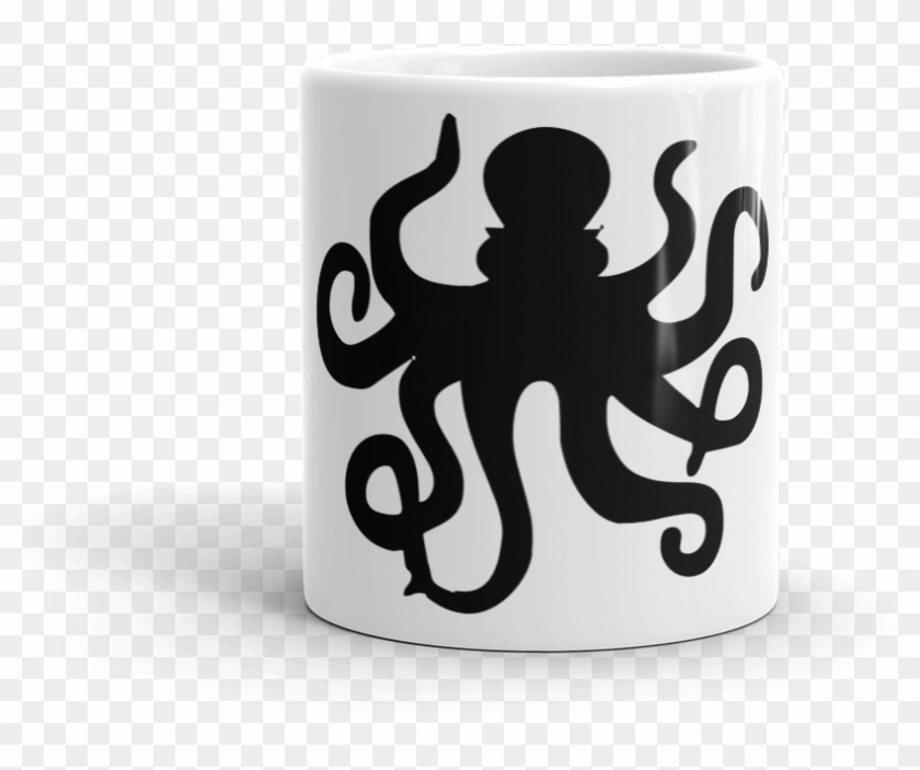 Kraken Mug - Drawing Clipart