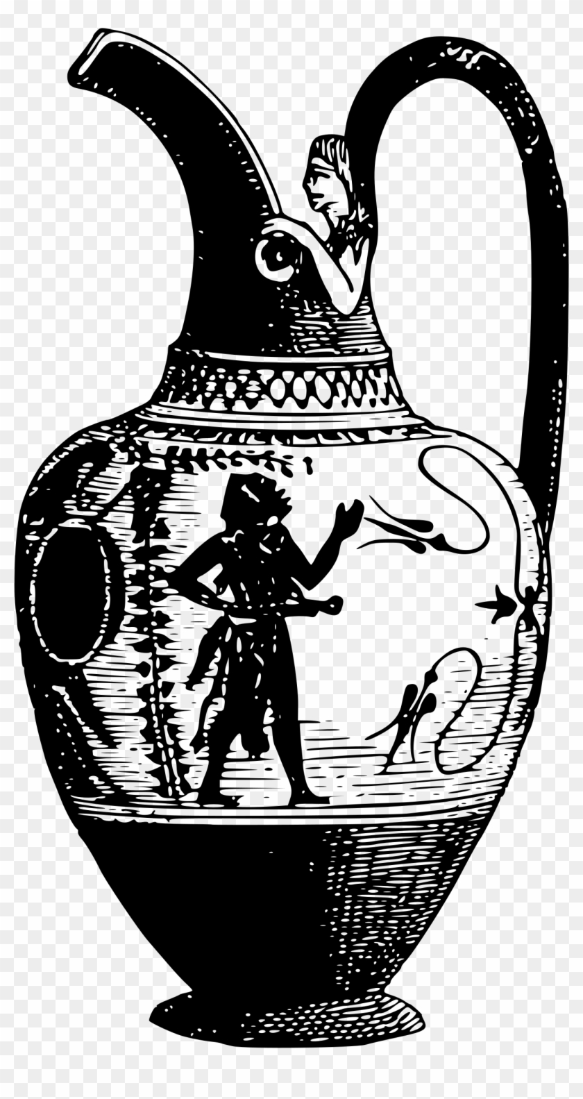 Medium Image - Greek Vase Drawing Clipart #2161657