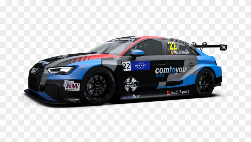 Audi Rs 3 Lms - Comtoyou Racing 22 Clipart #2161940