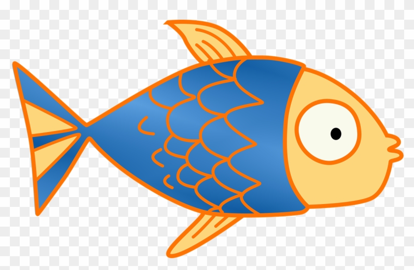 Free Cartoon Fish Clip Art - Cute Cartoon Fish Png Transparent Png #2162389