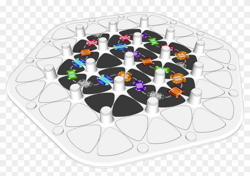 Gems - Circle Clipart #2162420