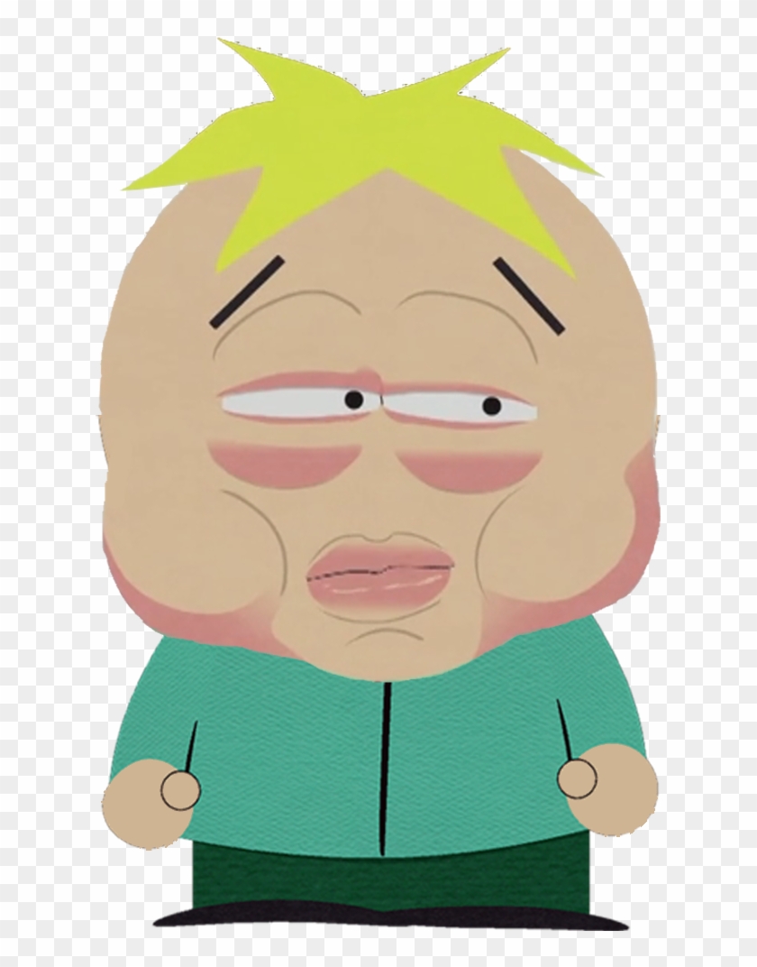 Allergic Reaction Butters - Cartoon Clipart