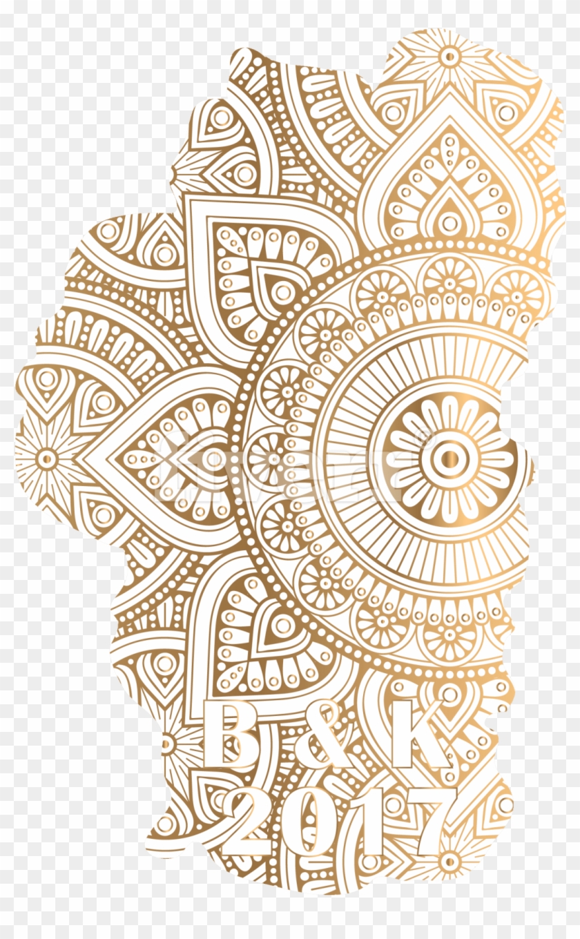 Big Worksample Image - Elegant Shiny Luxury Mandala Clipart