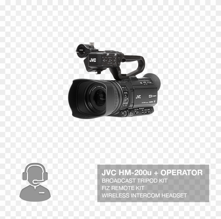 Rent Jvc Camcorder - Jvc Gy Hm 180 Clipart #2163185
