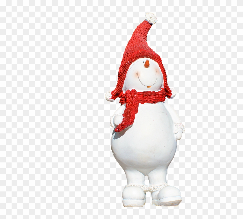 Snow Man, Snow, Eismann, Figure, Winter, Cold, White - Snowman Clipart