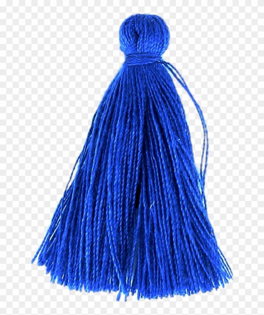 Blue Cotton Tassel - Thread Clipart