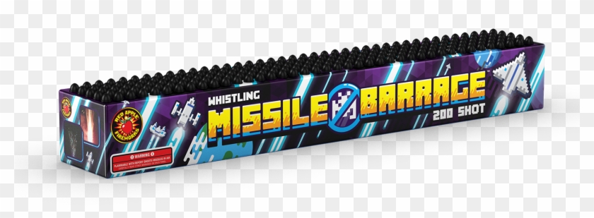 200 Shot Whistling Missile Barrage™ - Banner Clipart #2163964