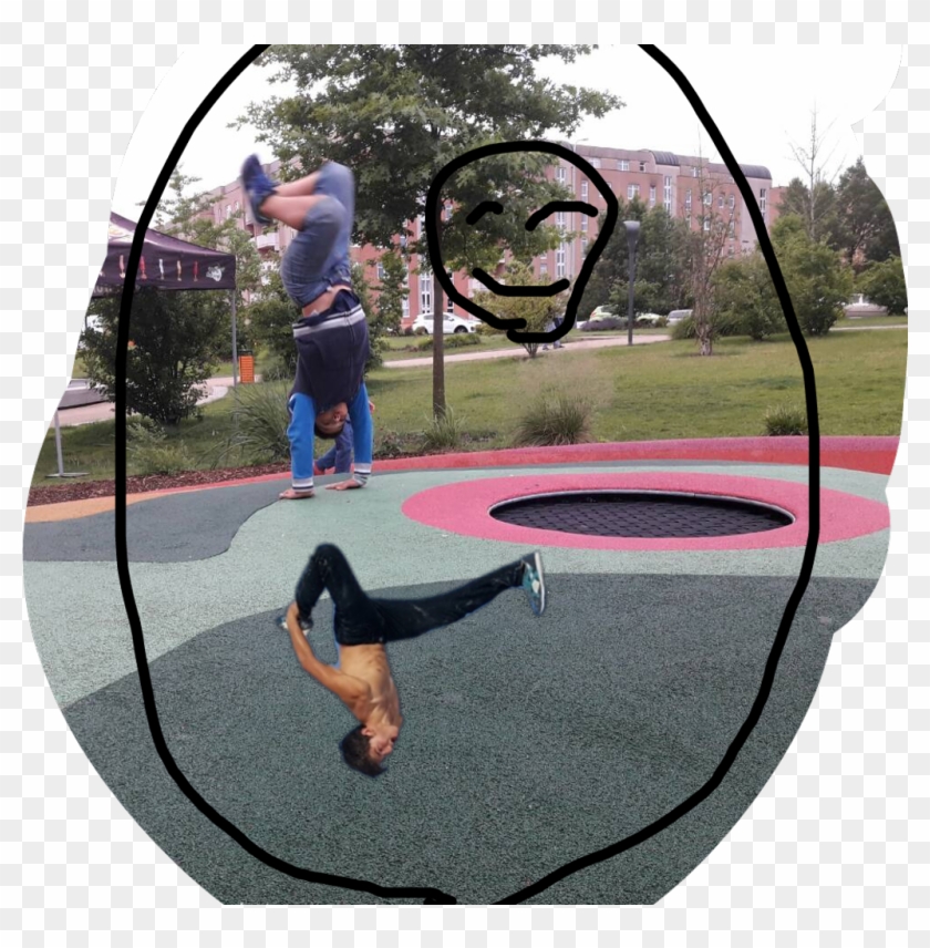 Parkour Sticker - Playground Clipart