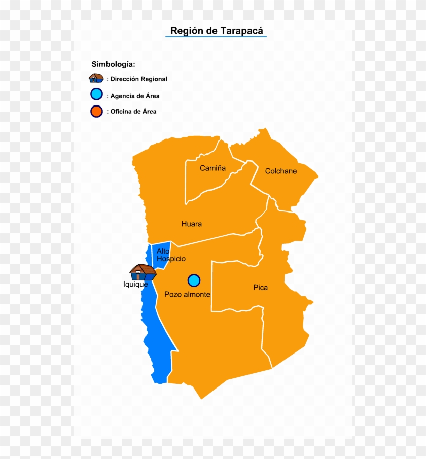 Region De Tarapaca Comunas Clipart