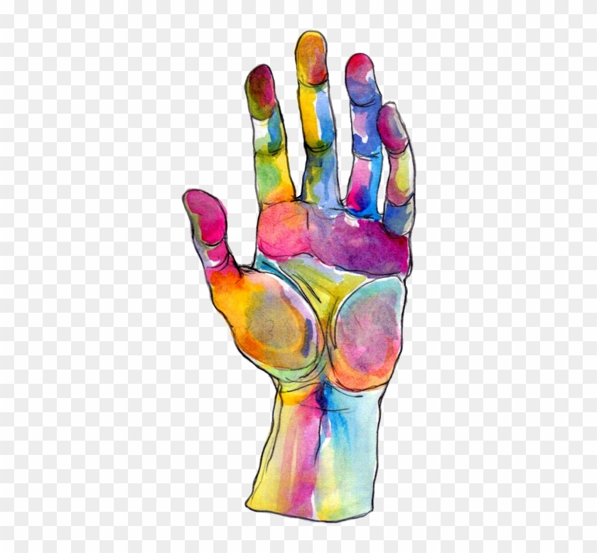 Tumblr Mehzmqvqul1rgpyeqo1 500 411×750 Pixels Atelier - Watercolour Hand Clipart #2165228