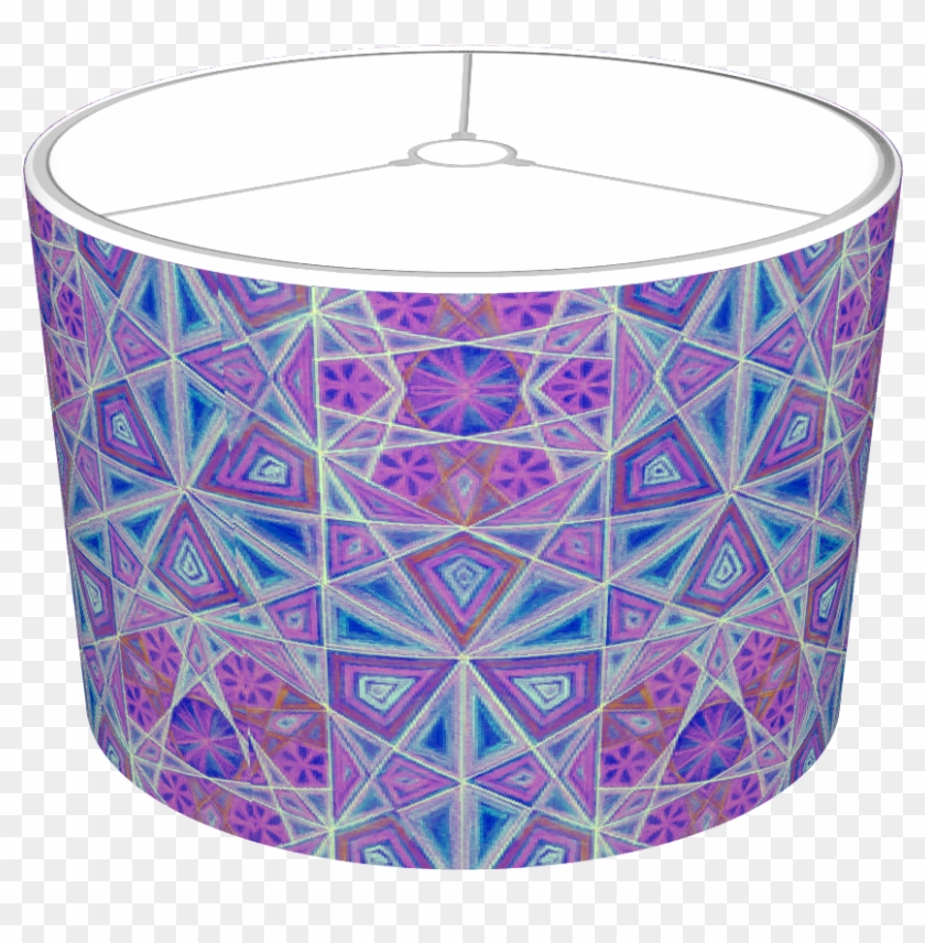 Geometric Hand Drawing Pattern - Lampshade Clipart #2165264