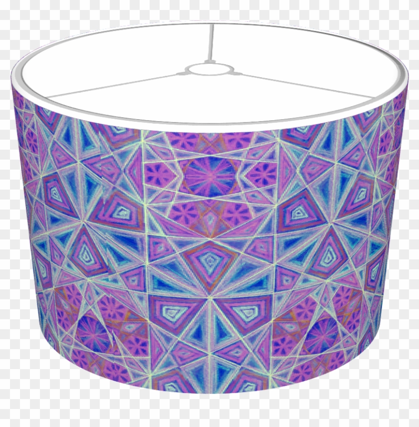 Geometric Hand Drawing Pattern - Lampshade Clipart