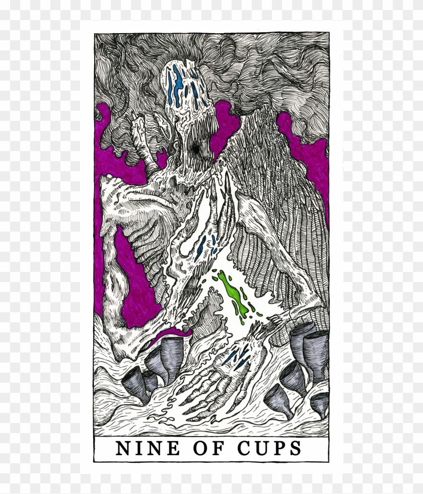 I Recently Finished Hand-drawing My Own Deck Of Tarot Clipart #2165301