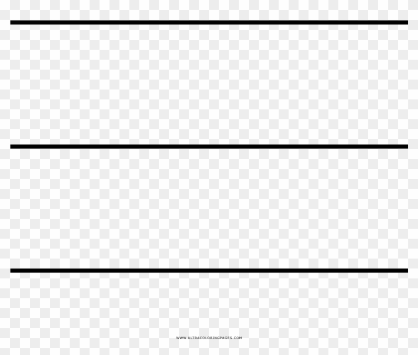 Hamburger Menu Coloring Page - Monochrome Clipart #2165494