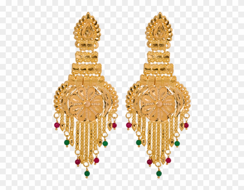 600 X 600 20 0 - Gold Jewellery Earrings Png Clipart #2165523