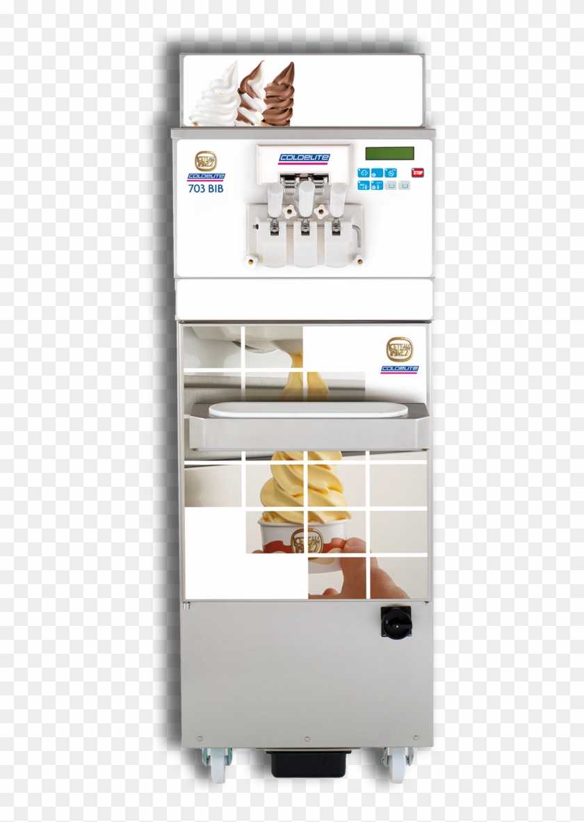 703 Bib Soft-serve Ice Cream / Frozen Yogurt Machine - Refrigerator Clipart
