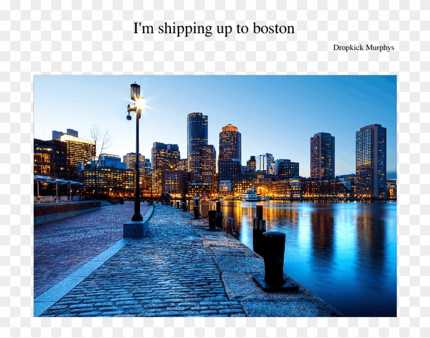 I'm Shipping Up To Boston Piano Tutorial - Boston Massachusetts Clipart #2165741