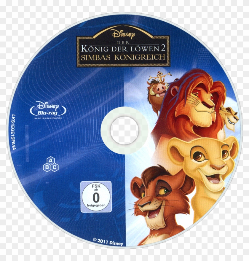 Ii Simba S Pride Transparent Background - Lion King 2 Dvds Clipart #2165771
