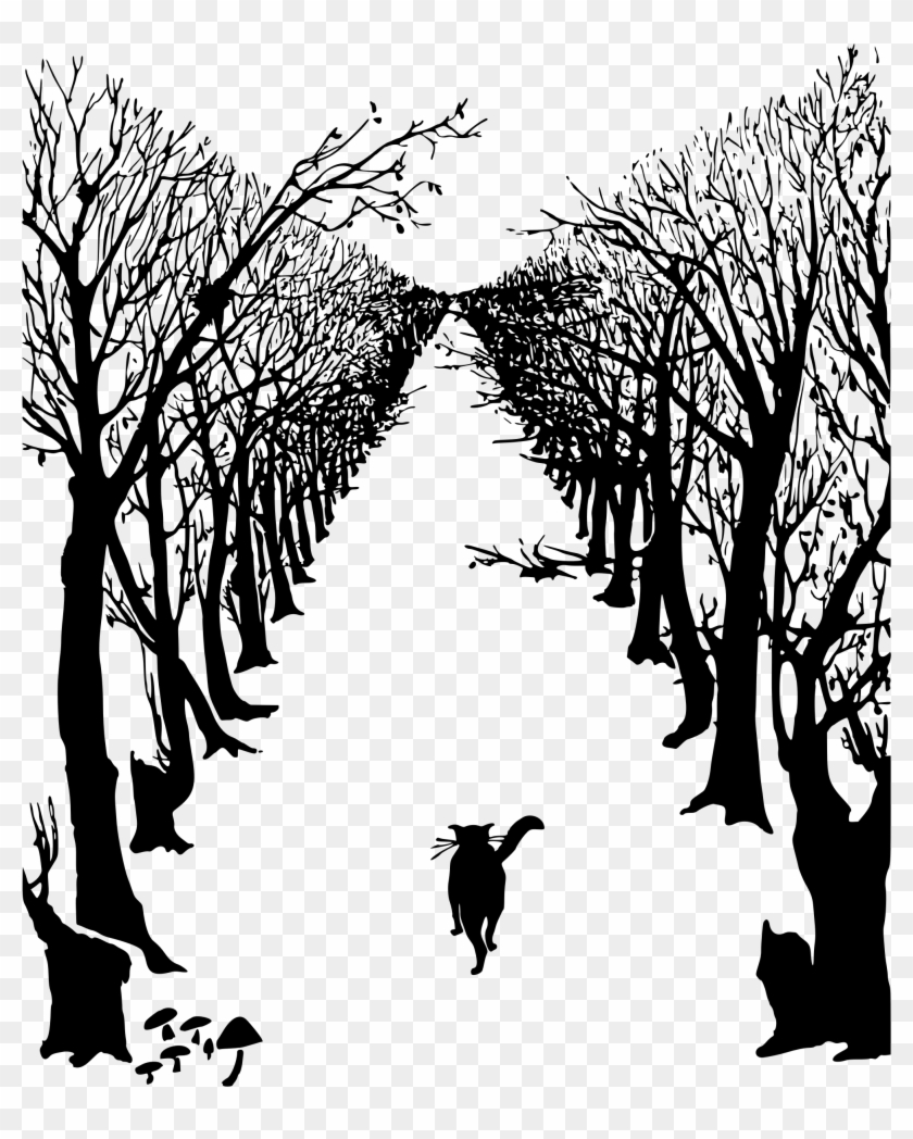 Big Image - Cat That Walked By Himself Clipart #2165804