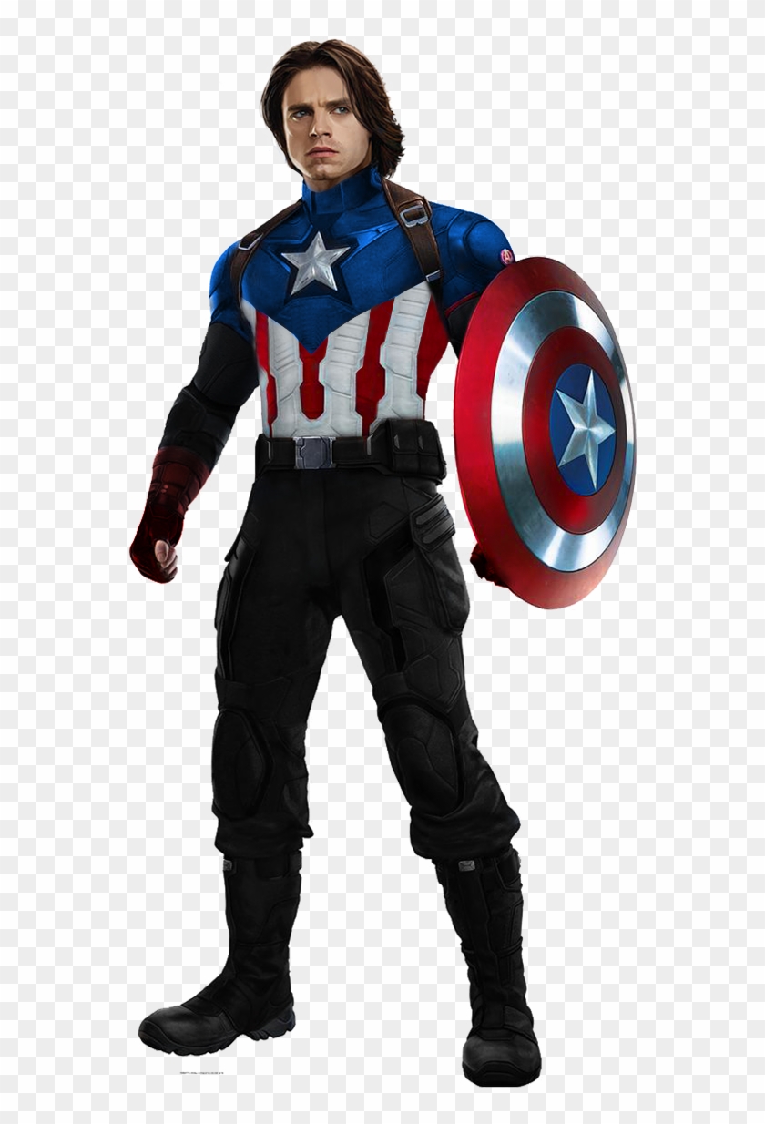Captain America Bucky - Captain America Bucky Png Clipart #2166210