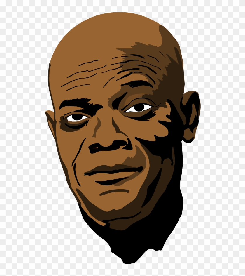 Samuel L Jackson Png Free Download - Samuel L Jackson Comic Clipart