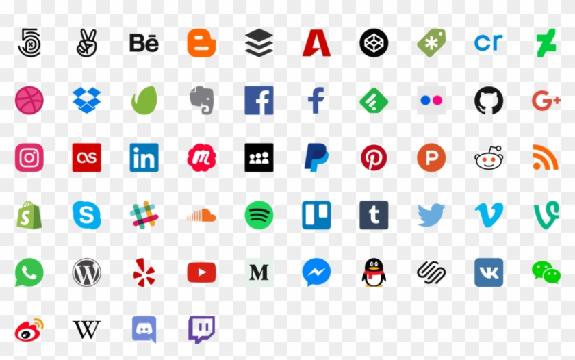 Sociala Medier Och Den Personliga Integriteten &197lands - Social Media Icons Clipart #2166283