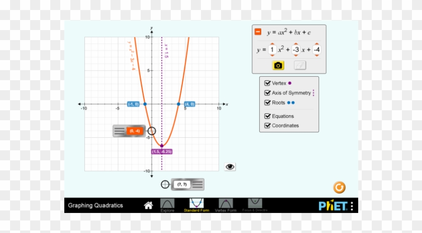 Parabola - Grafico Clipart #2166810