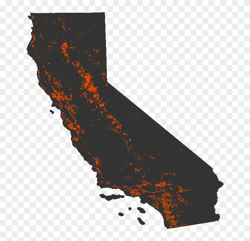 Fire Season In California - California Red White Blue Clipart