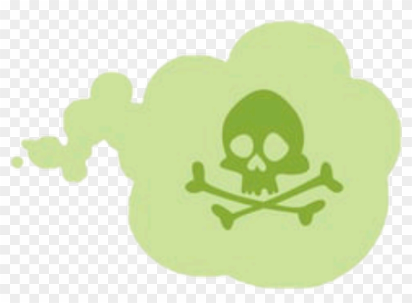 #fart #fartpuff #poisoncloud #poison #toxic #toxiccloud - Zombie Stink Cloud Clipart