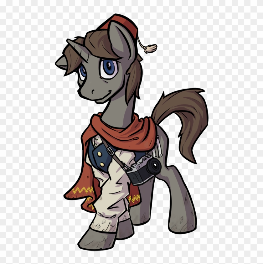 Kalemon, Camera, Clothes, Fez, Hat, Male, Oc, Oc - Cartoon Clipart #2167327