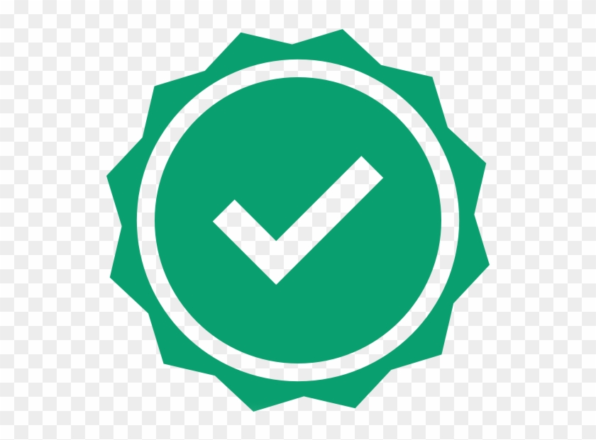 Check Mark Badge - Circle Clipart