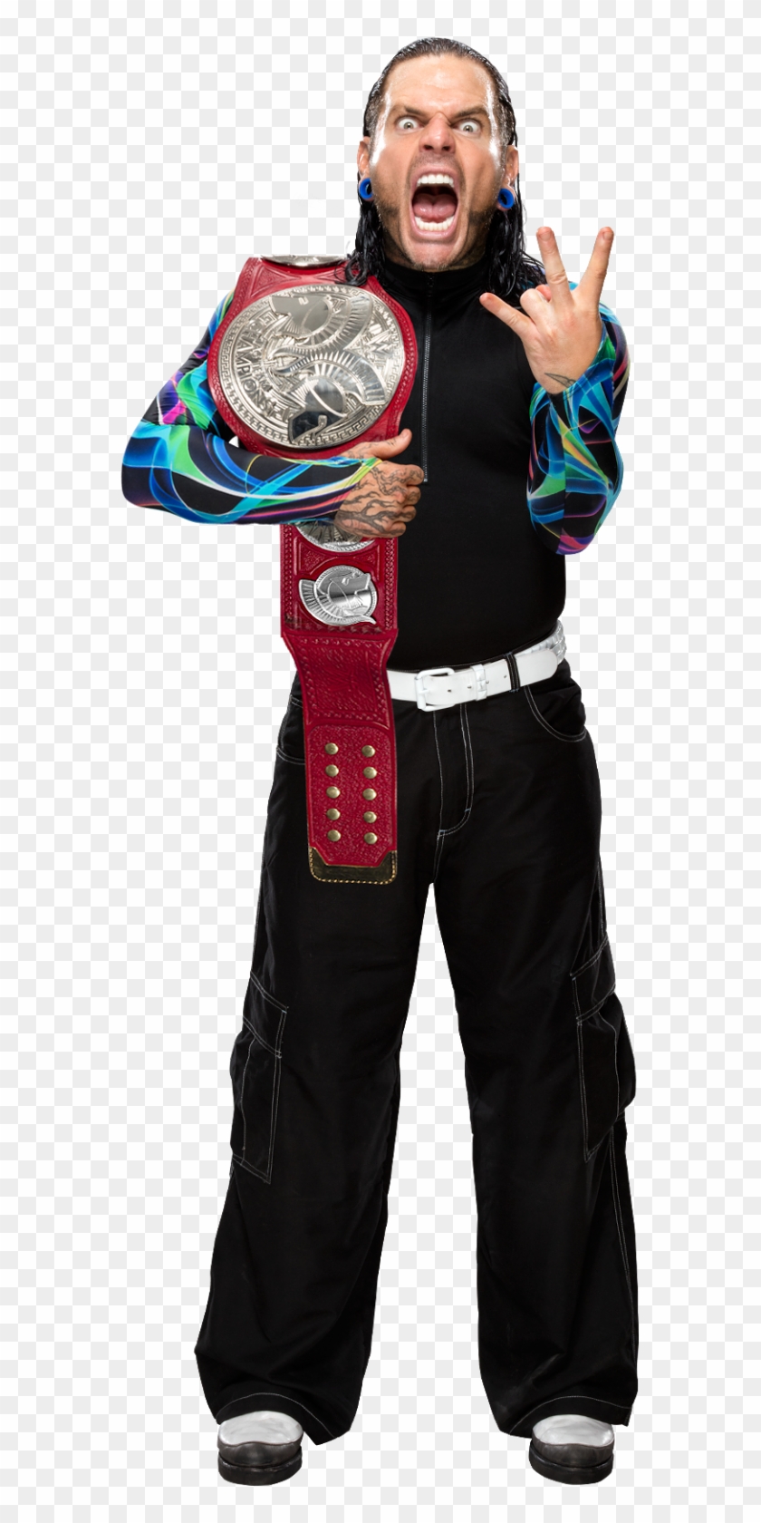 Jeff Hardy Png - Jeff Hardy Tag Team Championship Clipart #2167358