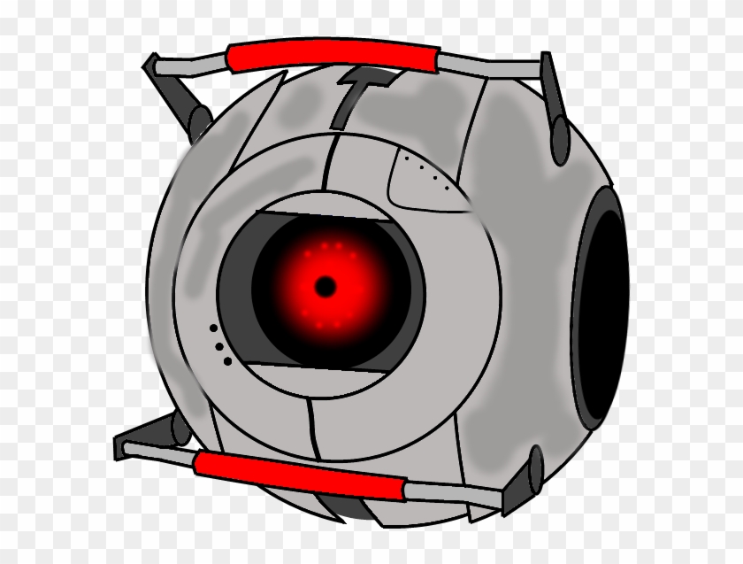 Anger Core Portal 2 By Thesmithsart - Curiosity Core Portal 2 Clipart
