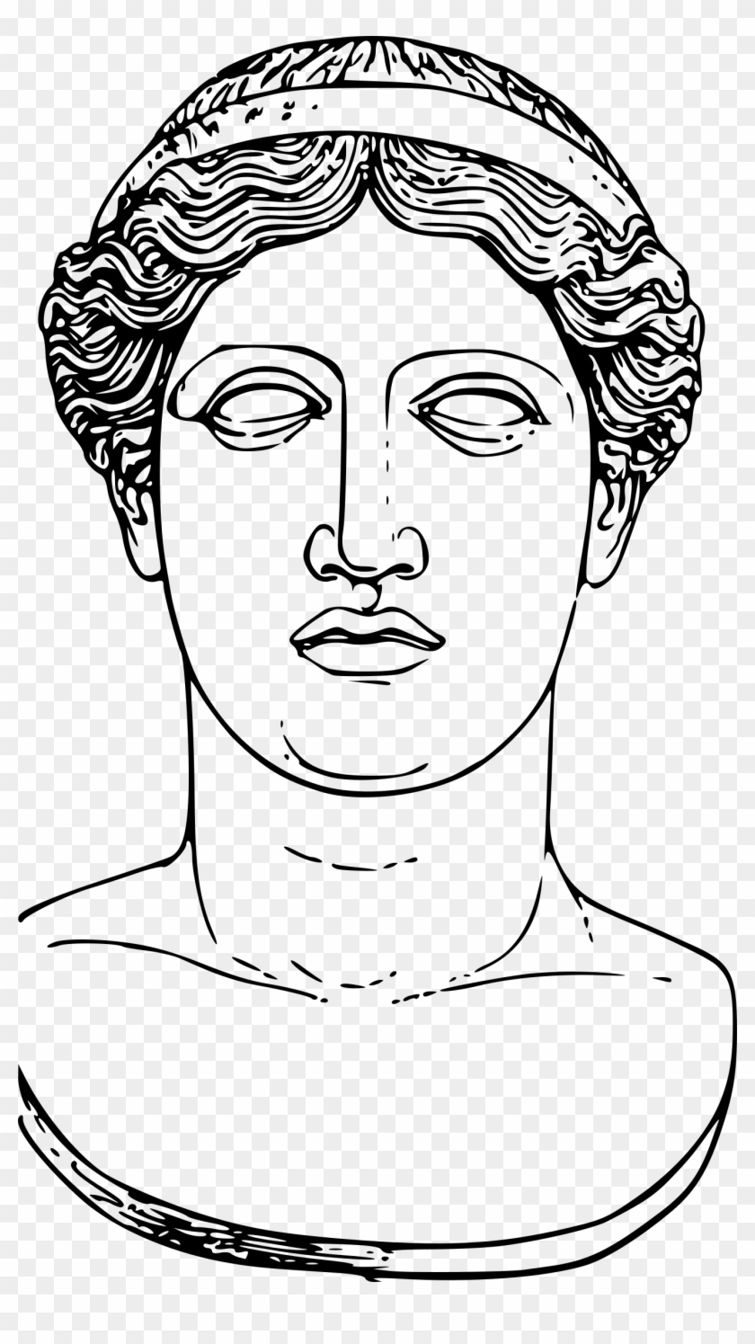 Hera Head Big Image Png Ⓒ - Greek Statue Clipart Transparent Png