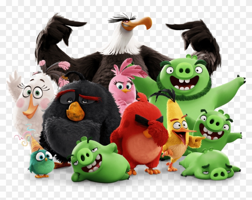 The Cast Poster Pinterest - Angry Birds Movie Clipart