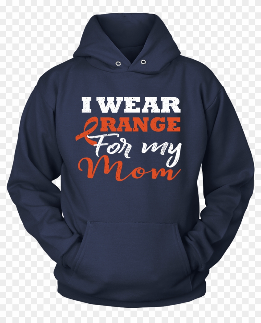 I Wear Orange For My Mom Orange Ribbon Kidney Cancer Clipart #2167932