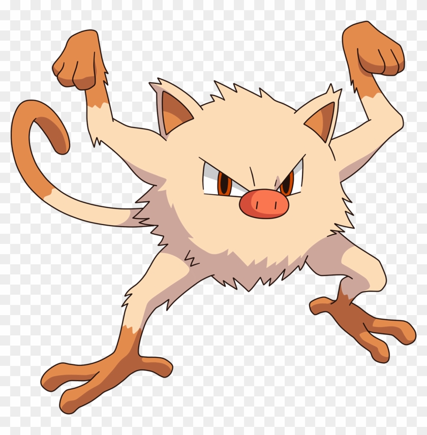 Mankey Pokemon Clipart