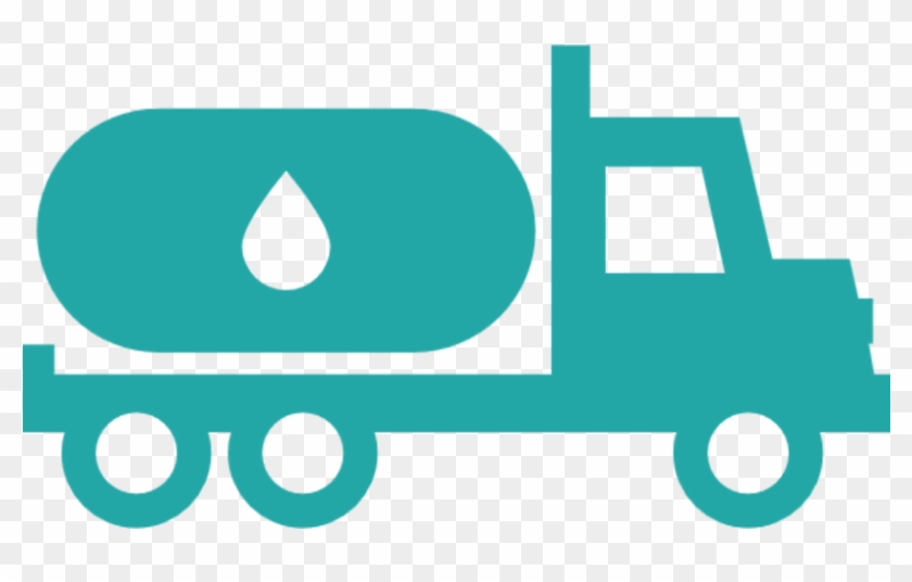 Delivery Clipart Cool Truck - Water Truck Icon - Png Download #2168486
