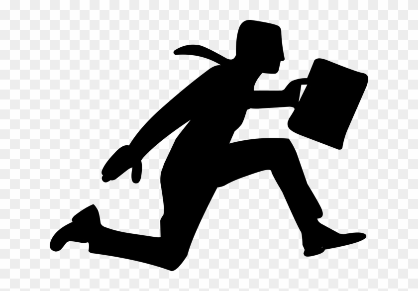 Business, Businessman, Concept, Fast, Running, Money - Speed And Agility In Business Clipart