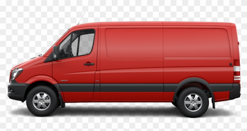 Flame Red - 2018 Mercedes Benz Sprinter Passenger Van Clipart #2168549