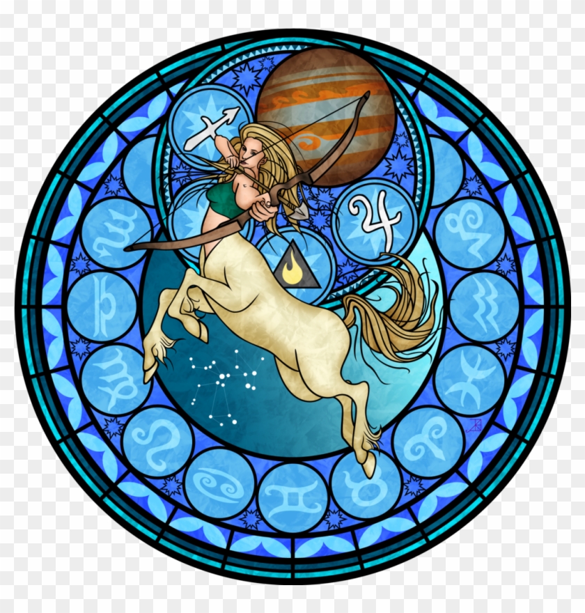 Sagittarius - Dive Into The Heart Art Clipart #2168812