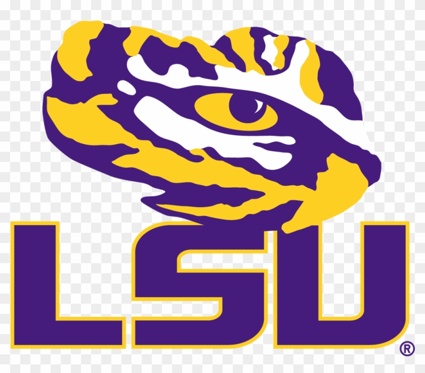 Front Of Mac App - Lsu Logo Tiger Eye Clipart