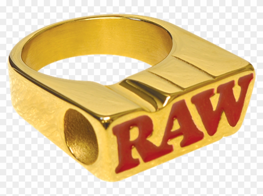 Gold Plate Png - Raw Smoking Ring Clipart #2169472