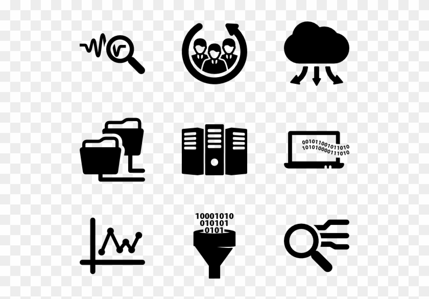 Data Analytics Pictograms - Data Analytics Pictogram Clipart