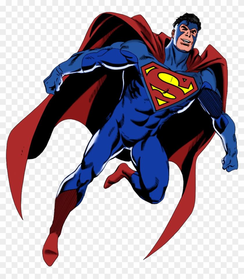 Superman As Seen From The The End Of "speeding Bullets" - Reign Of The Supermen 2019 Clipart