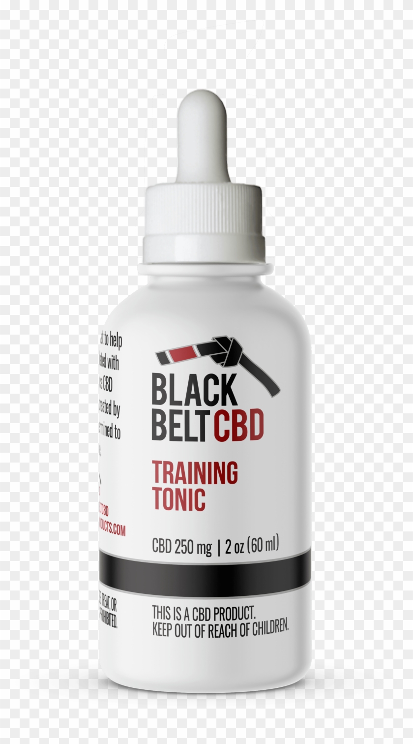Black Belt Cbd , Png Download - Bottle Clipart #2170860