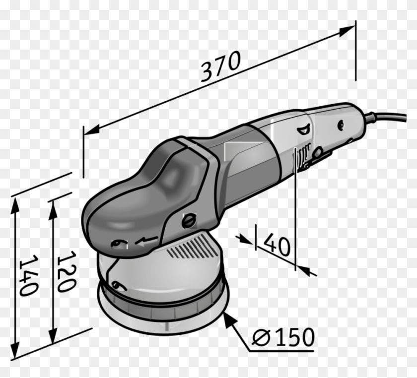 Xfe 7-15 - Car Polisher Drawing Clipart