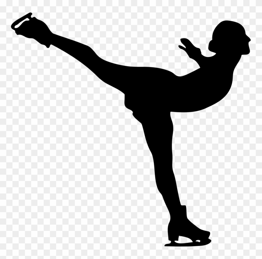 Figure Skating Figure Skate Ice Skating Ice Skates - Figure Skater Clip Art - Png Download #2171191