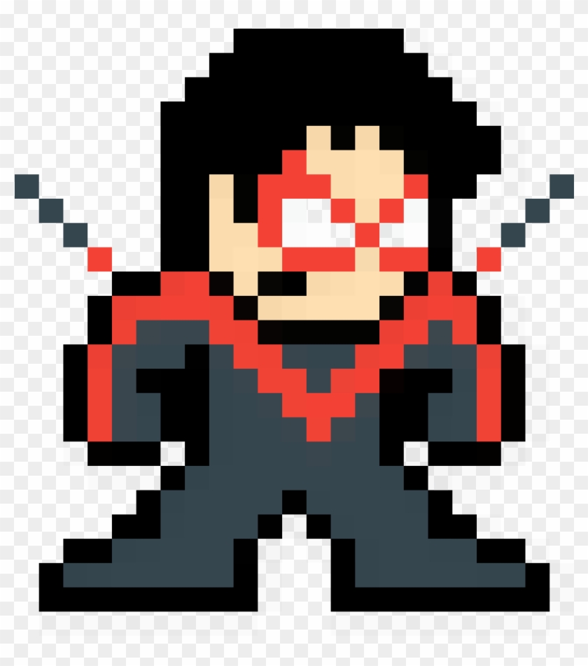 Nightwing - Pixel Art Five Nights At Freddy's Bonnie Clipart #2171430