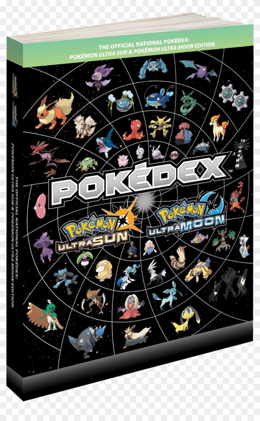 Pokemon Ultra Sun Pokedex Transparent Background - Pokedex Ultra Sun Ultra Moon Clipart